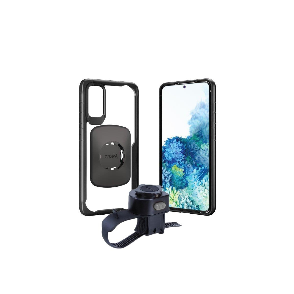 TIGRA Bike Handlebar Mount Mountcase For Samsung Galaxy S20 (sku 54397) - BuyBits Ltd UK
