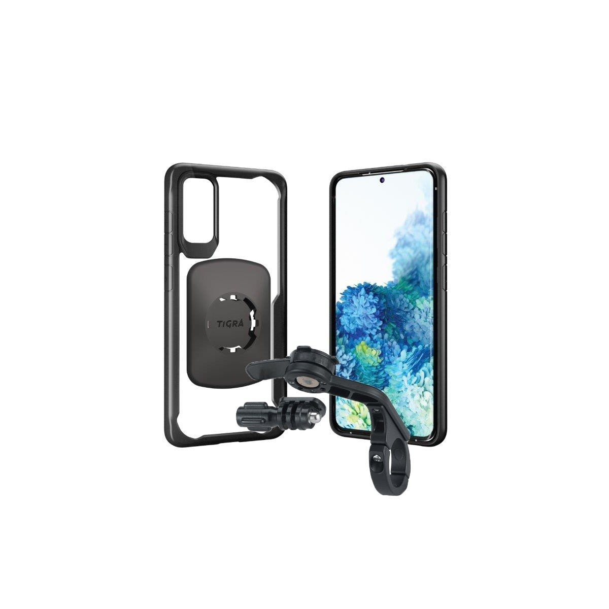 TiGRA MountCase Forward Bike Cycle Mount Kit for Samsung Galaxy S20 Plus (sku 54485) - BuyBits Ltd UK
