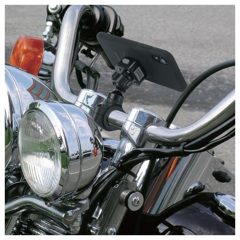 Motorcycle Handlebar Mount &amp; TiGRA FITCLIC Case for Samsung Galaxy S20 Plus (sku 54493) - BuyBits Ltd UK