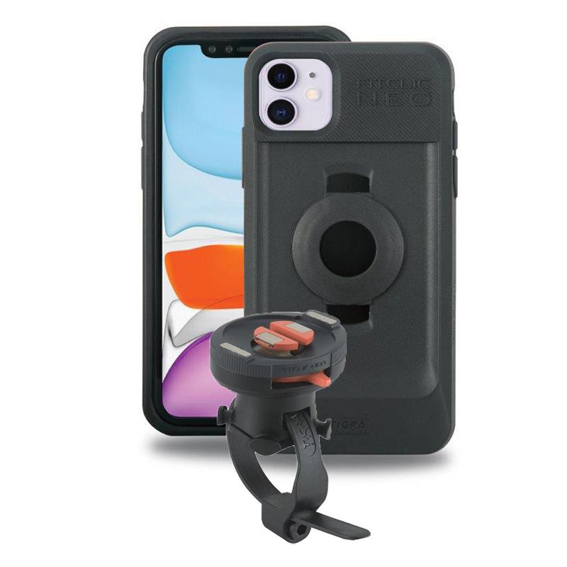 TiGRA FITCLIC Neo Bike Handlebar Mount Kit for Apple iPhone 11 (sku 51348) - BuyBits Ltd UK