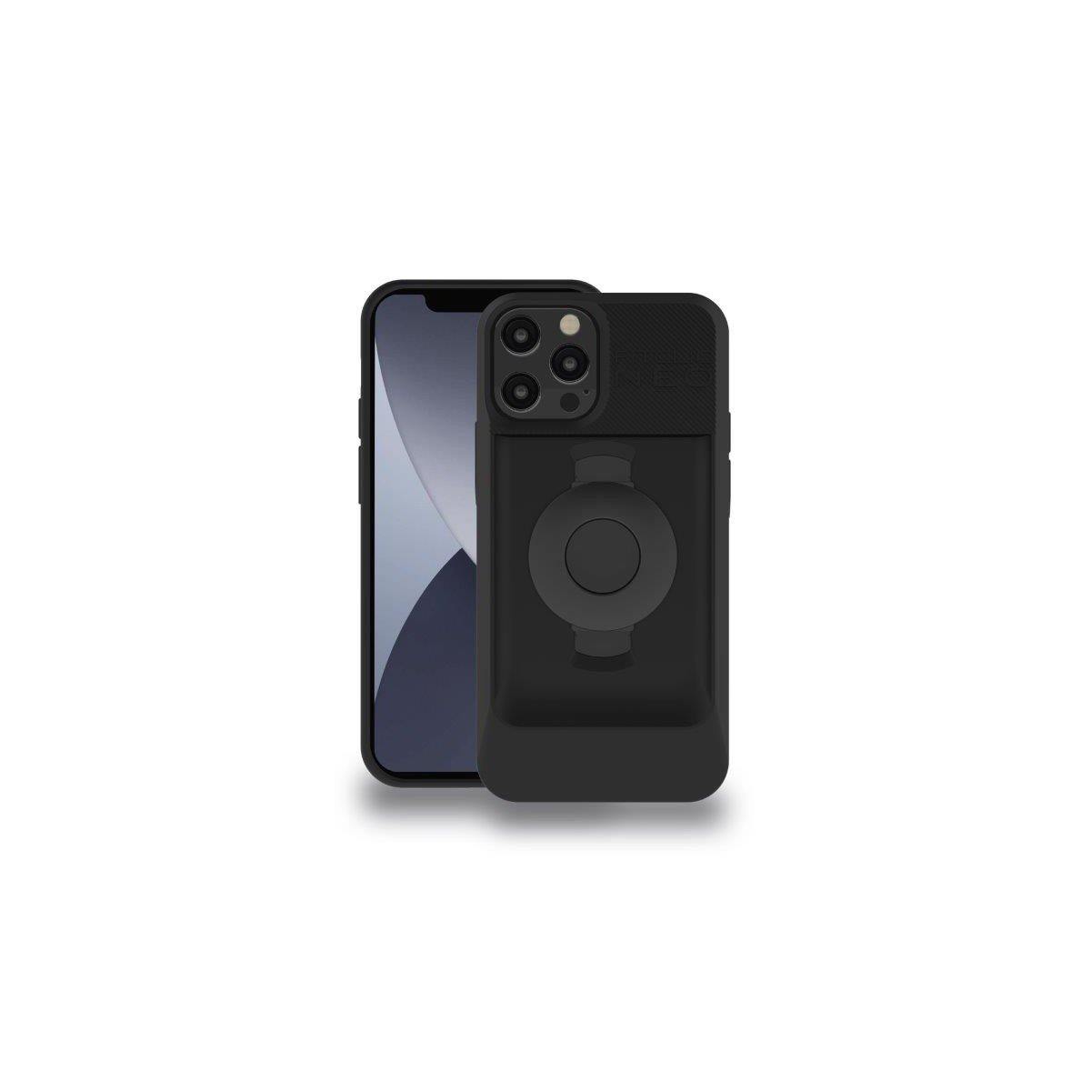 Permanent Car Van Truck Dashboard - Console Mount &amp; TiGRA Fitclic NEO Case for iPhone 12 Pro (sku 56387) - BuyBits Ltd UK