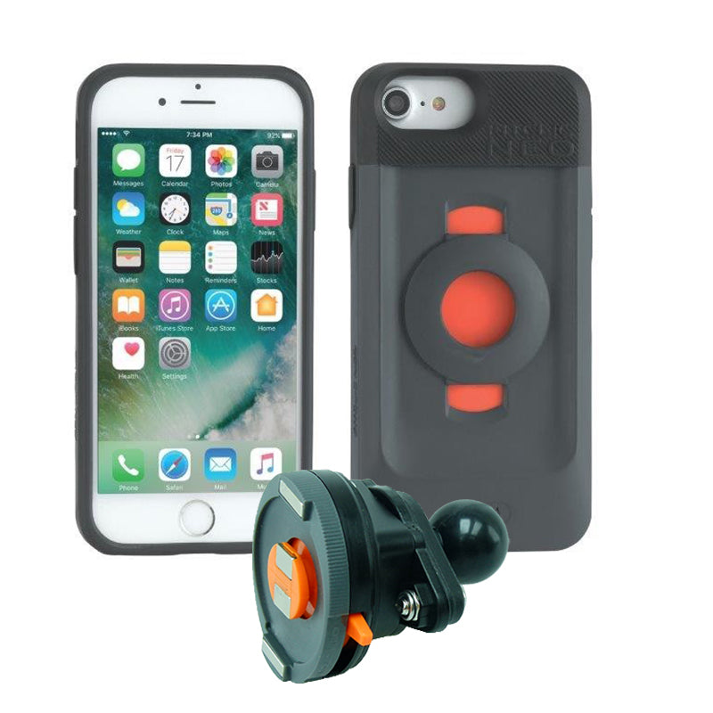 MountGear motorbike smartphone holder for iPhone 6+-6s+-7+-8+ with 1" RAM ball