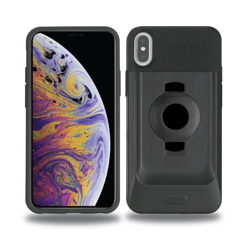 Universal Motorcycle Stem Mount and TiGRA NEO Case for iPhone XS MAX (sku 45601)