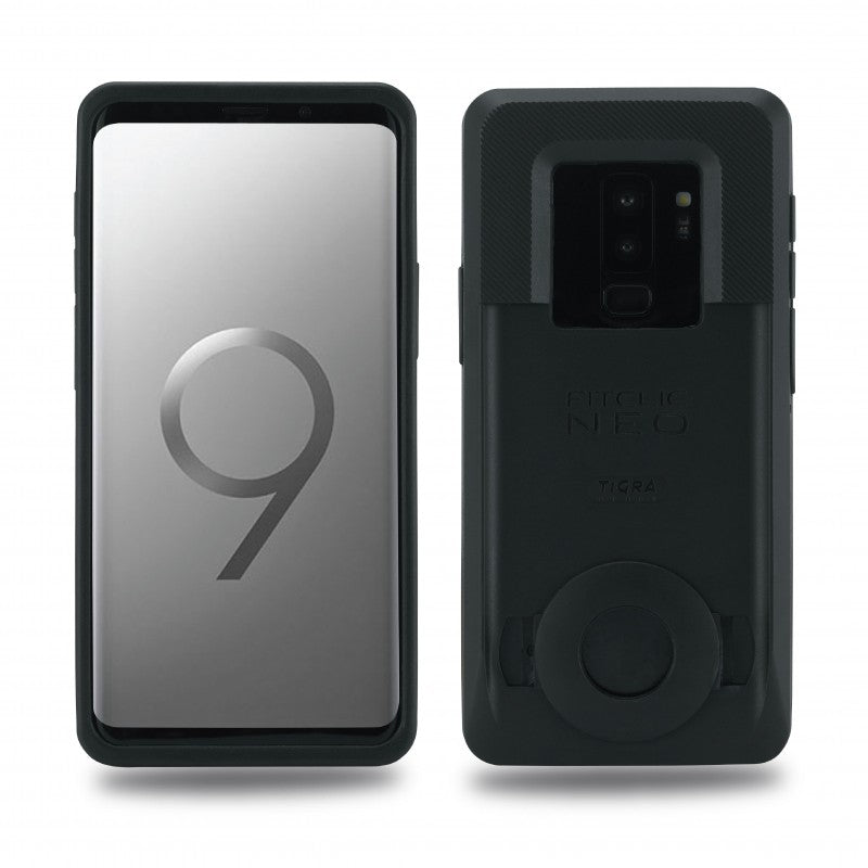 Compact Crossbar mount &amp; TiGRA NEO Charge thru Case for Samsung Galaxy S9 (sku 45393)