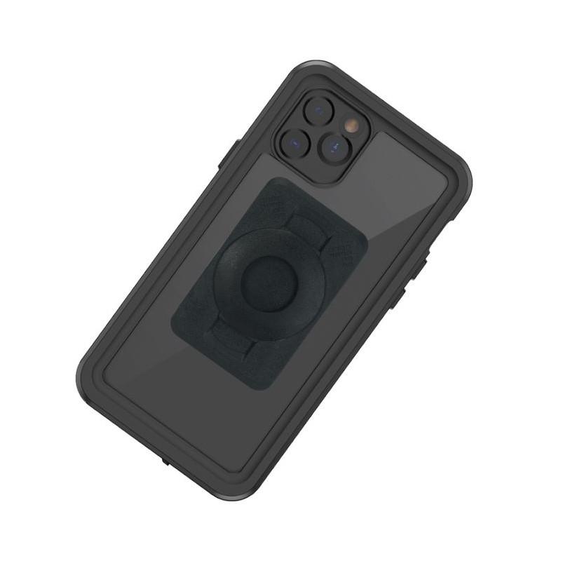 Scooter - Moped Collar Mounting Bracket &amp; TiGRA Fitclic NEO DRY Case for iPhone 11 Pro (sku 51466) - BuyBits Ltd UK