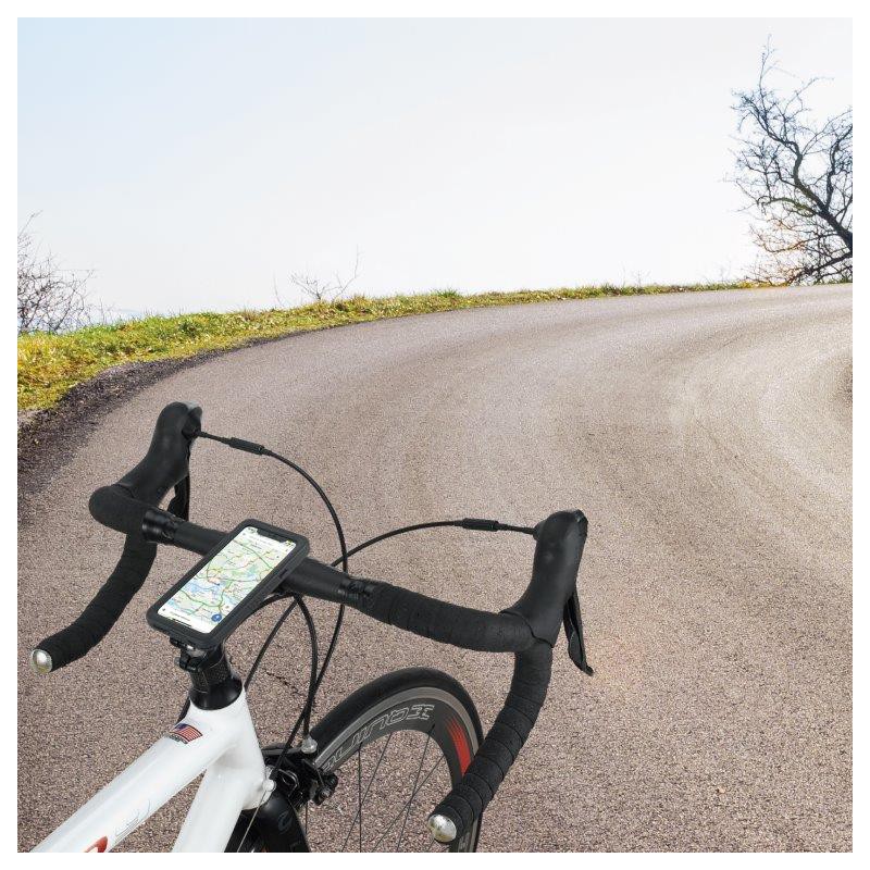 Compact Scooter Mirror mount &amp; TiGRA DRY Case for iPhone XS (sku 45518)