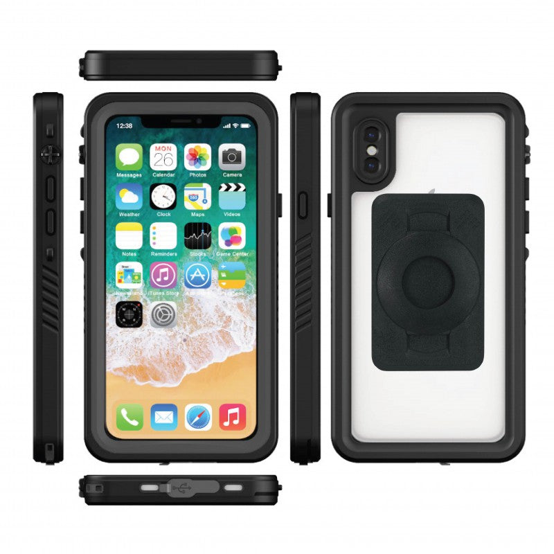Compact Crossbar mount &amp; TiGRA DRY Case for iPhone X (sku 45539)