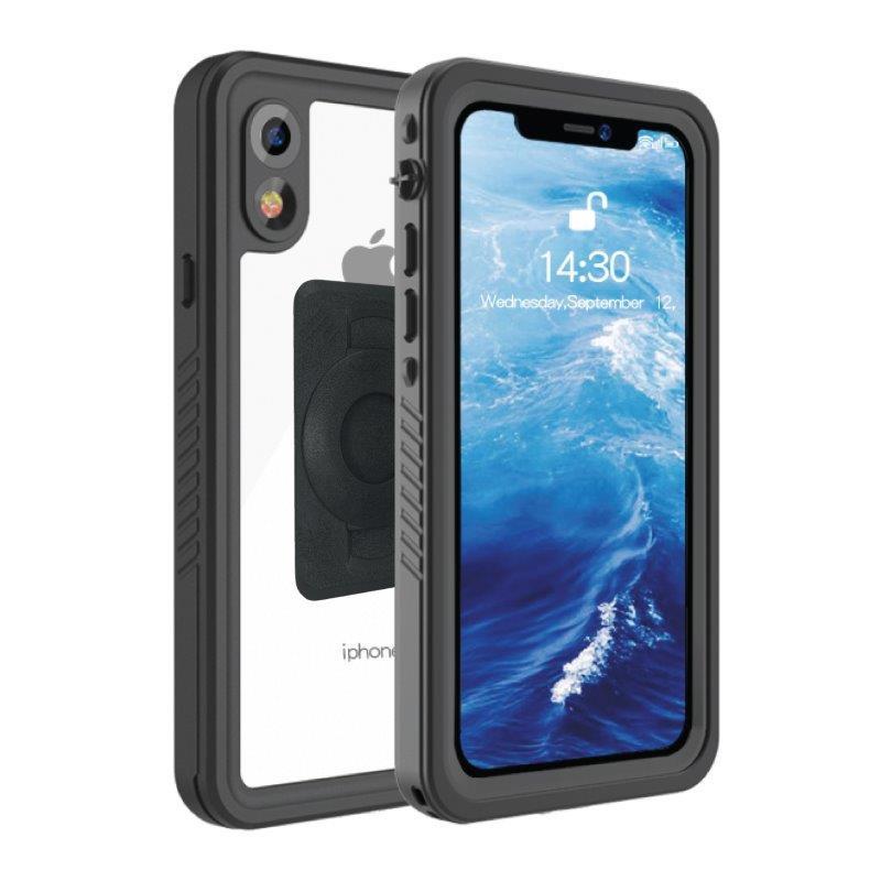 Scooter - Moped Collar Mounting Bracket &amp; TiGRA Fitclic NEO DRY Case for Samsung Galaxy S9 PLUS (sku 48166) - BuyBits Ltd UK