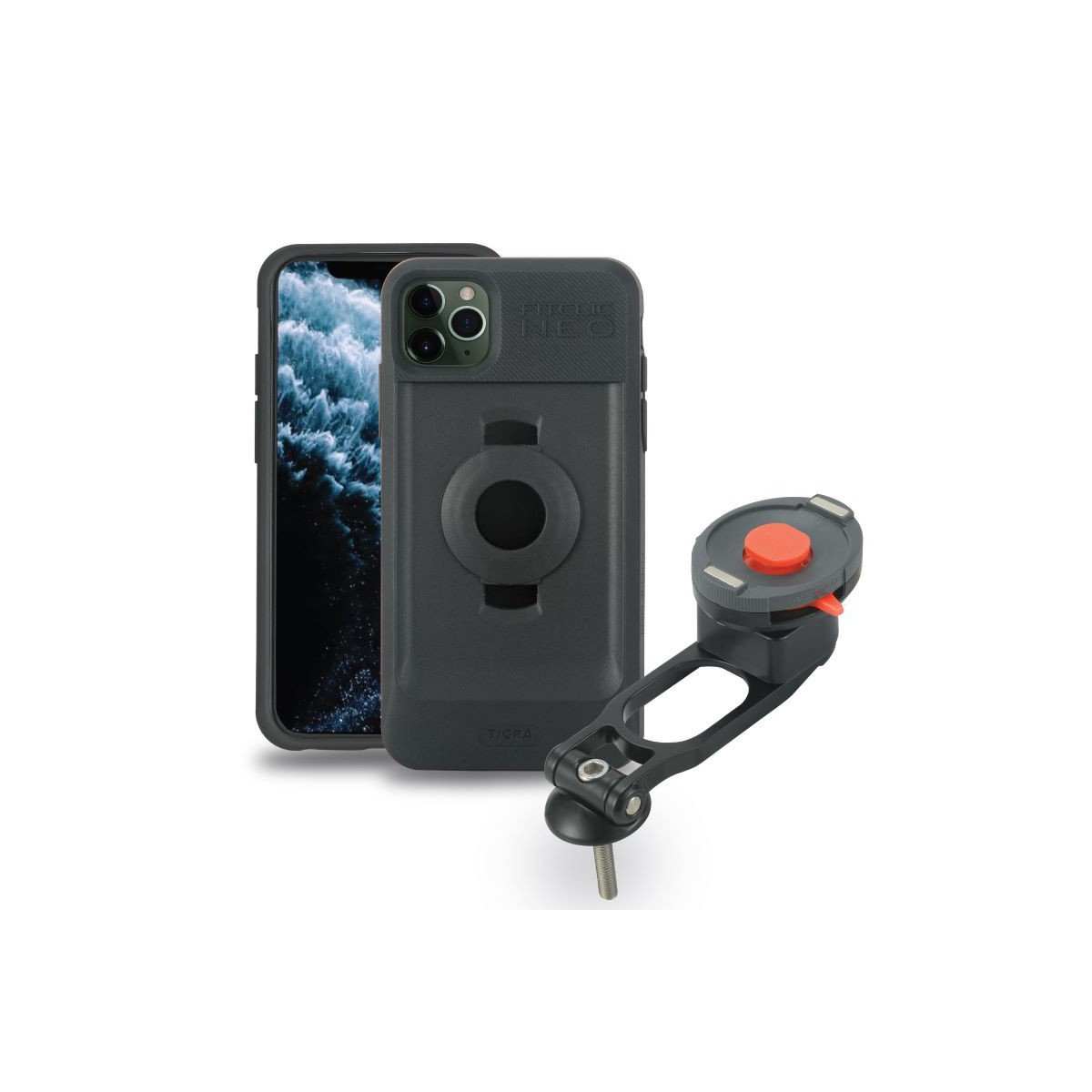 FitClic Neo Kit bike stem cap for iPhone 11 Pro Max - BuyBits Ltd UK