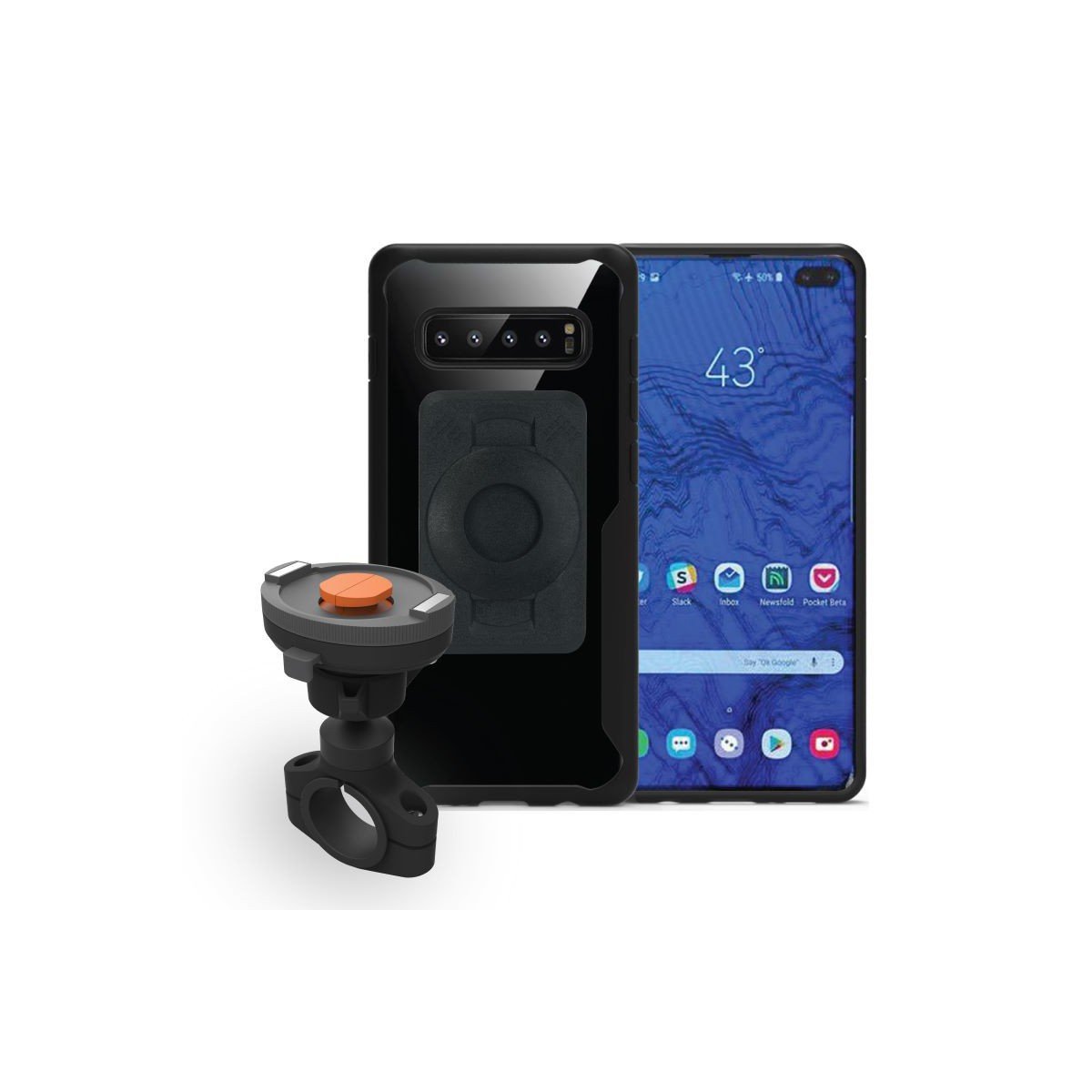 FitClic Neo Motorcycle kit for Samsung Galaxy S10 - BuyBits Ltd UK