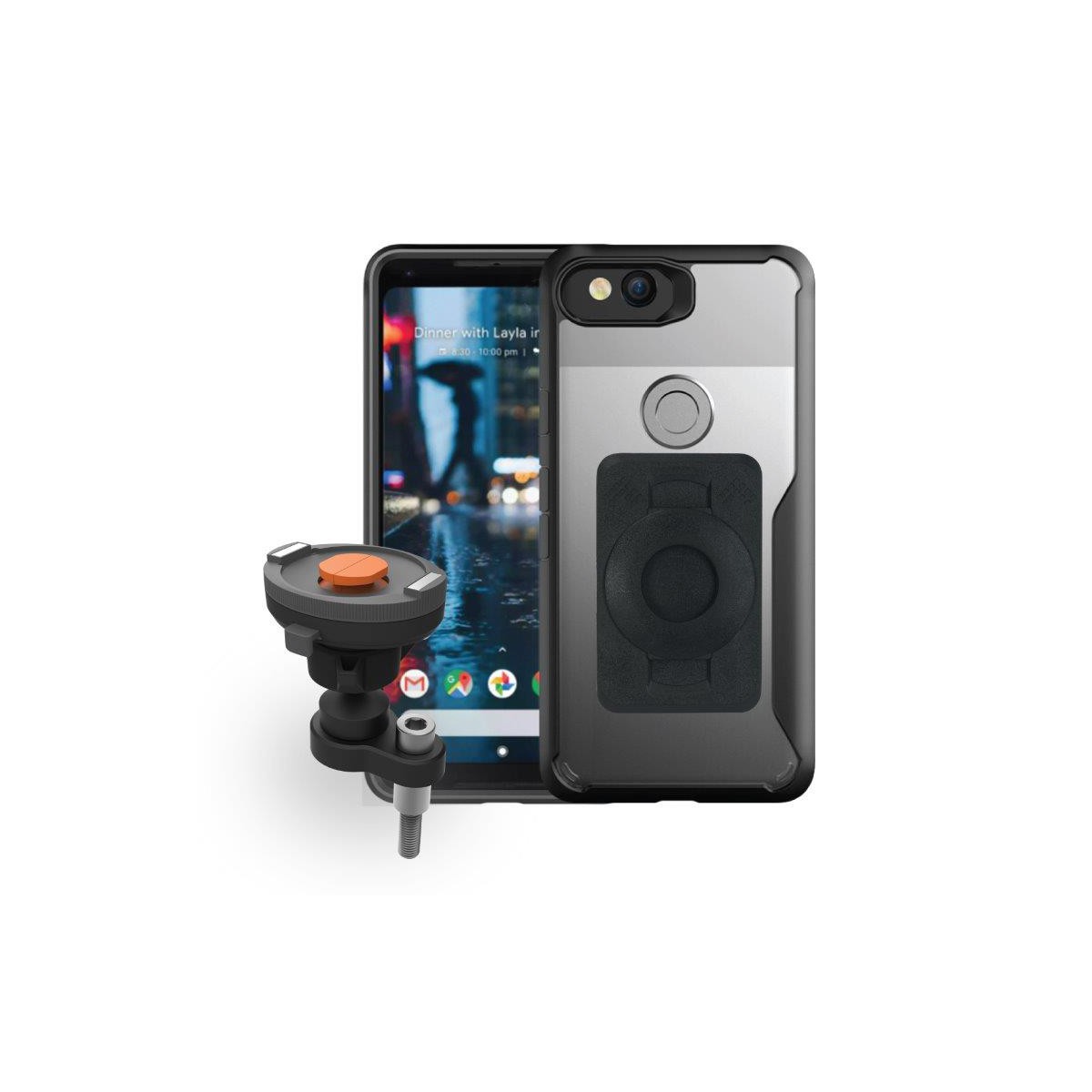 FitClic Neo Motorcycle pin mount kit for Google Pixel 2 - BuyBits Ltd UK