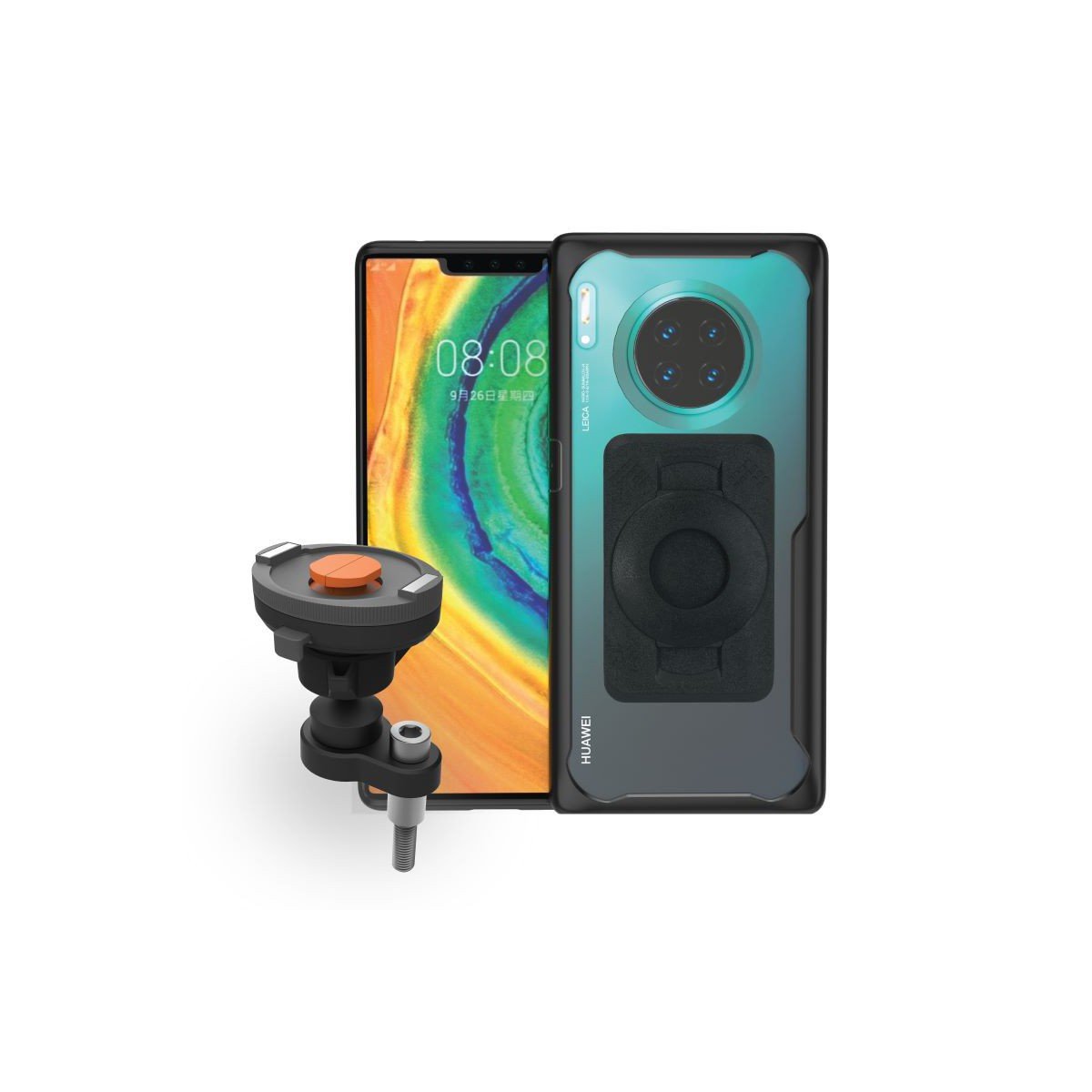 FitClic Neo Motorcycle pin mount kit for Huawei Mate 30 - BuyBits Ltd UK