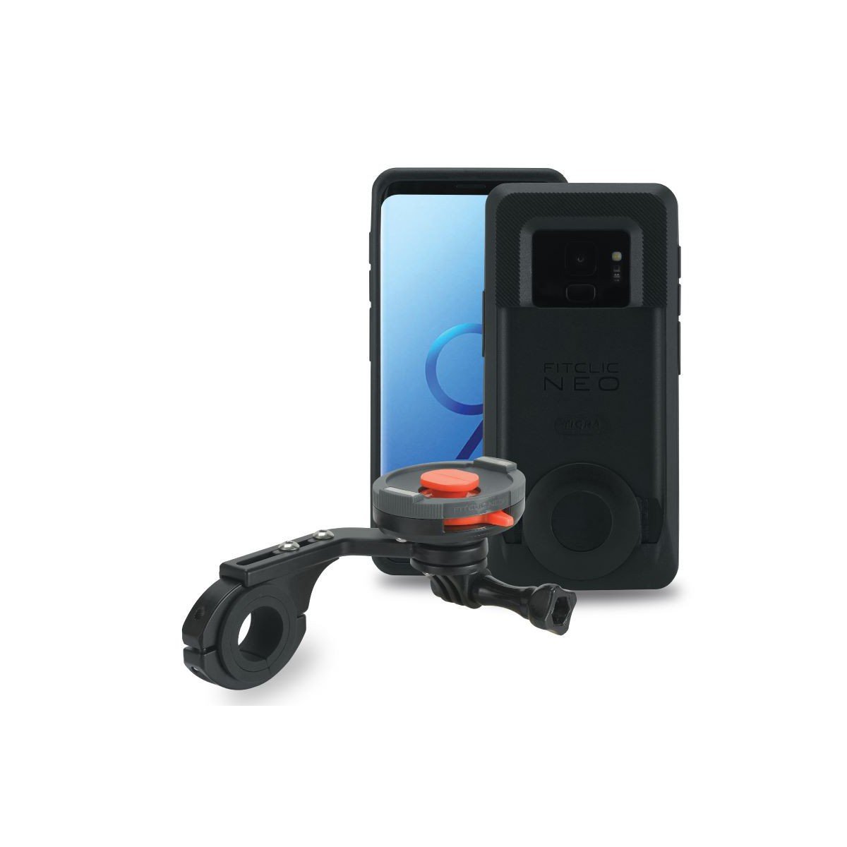 FitClic Neo Bike kit forward for Samsung Galaxy S9 - BuyBits Ltd UK