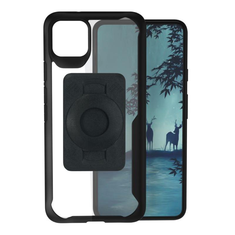 Permanent Car Van Truck Dashboard - Console Mount &amp; TiGRA Fitclic NEO Lite Case for Google Pixel 4 XL (sku 51633) - BuyBits Ltd UK