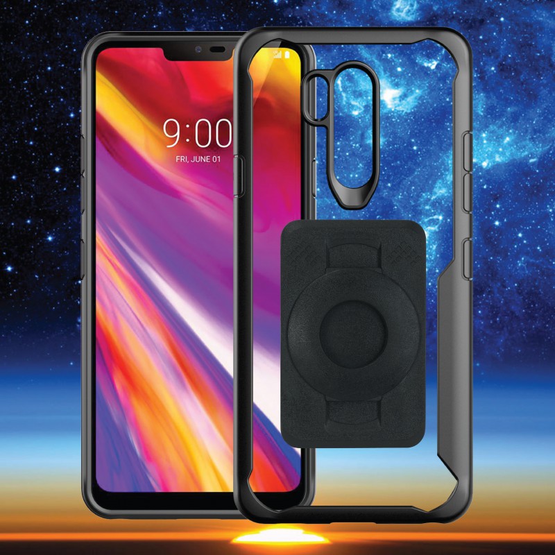 Extended Crossbar mount &amp; TiGRA NEO LITE Case for LG G7 (sku 45498)