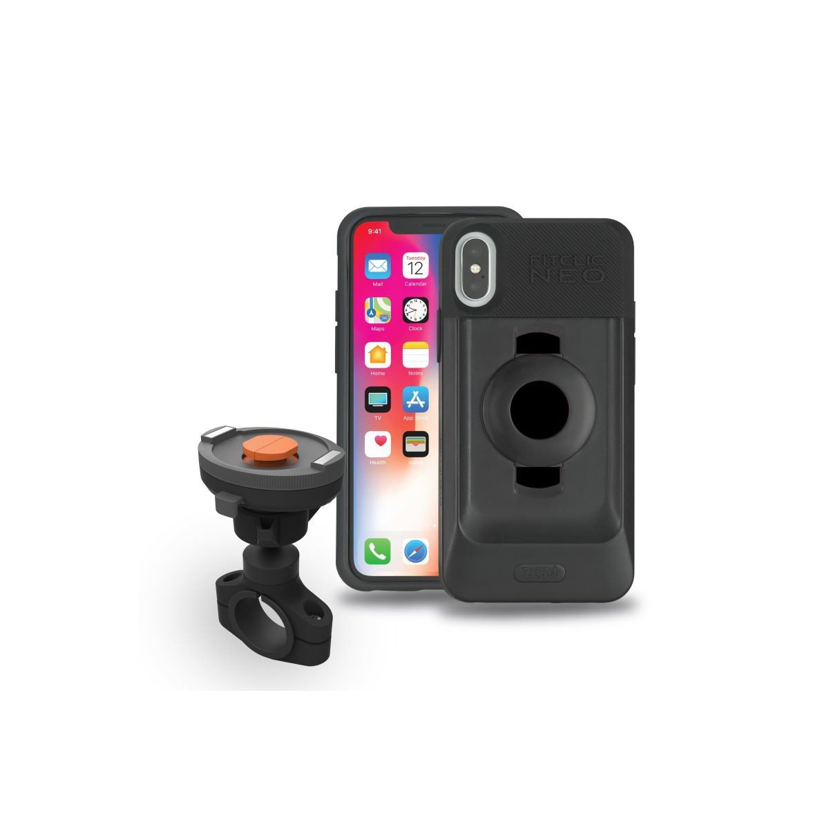 Fitclic Neo Motorcycle Kit For iPhone XS - BuyBits Ltd UK