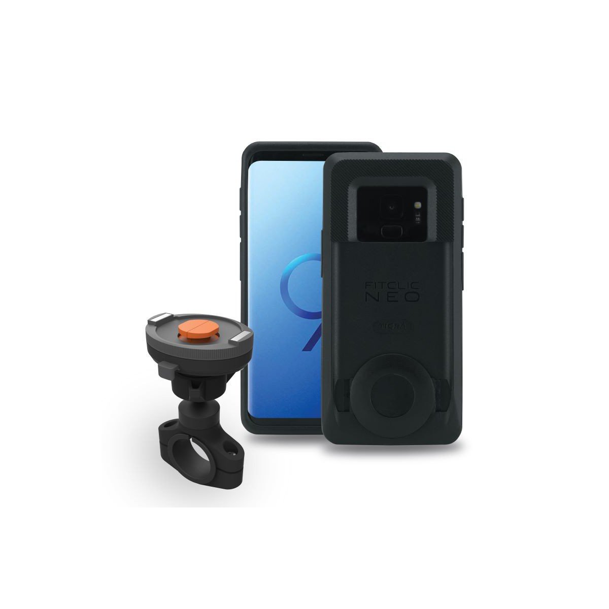 FitClic Neo Motorcycle Kit for Samsung Galaxy S8 - BuyBits Ltd UK