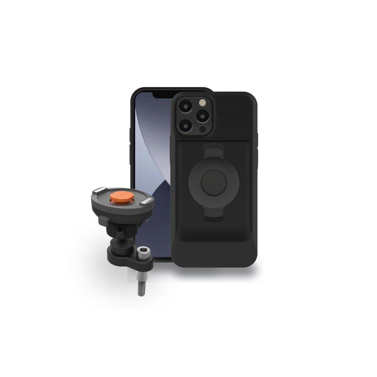 FitClic Neo Motorcycle Pin Mount Kit for iPhone 12/12 Pro (6,1") - BuyBits Ltd UK