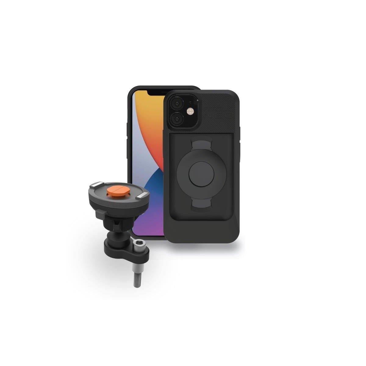 FitClic Neo Motorcycle Pin Mount Kit for iPhone 12 Mini (5,4") - BuyBits Ltd UK