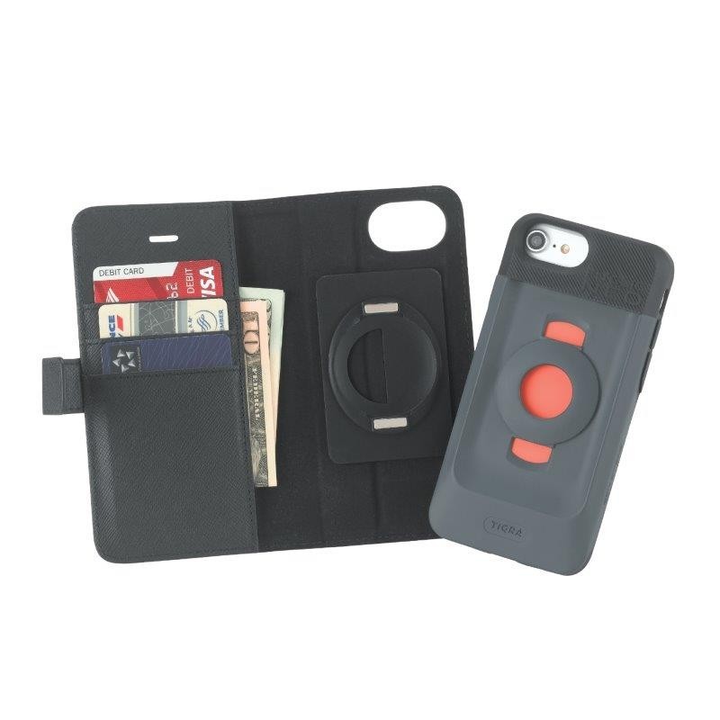 Tigra FitClic Neo wallet cover for iPhone 6+-6s+-7+-8+