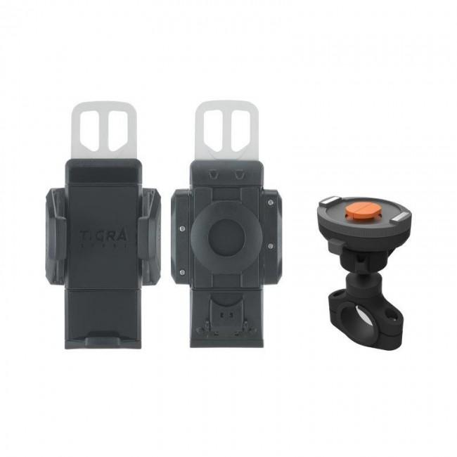 Motorbike Tigra Fitclic Neo U-FitGrip kit for iPhone 7 Plus (5.5) (sku 53001) - BuyBits Ltd UK