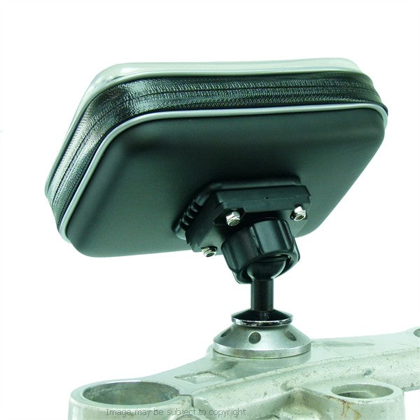 12mm Hexagon Hole GPS Mount for Honda Blackbird - Kawasaki Motorcycles fits 5" Screen SatNav (sku 19796)