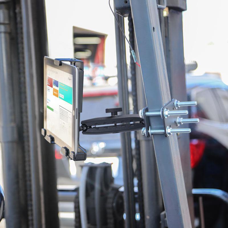 Arkon FLBK256TAB4 25mm Metal Robust Forklift Pillar Locking Tablet Mount (sku 55997) - BuyBits Ltd UK
