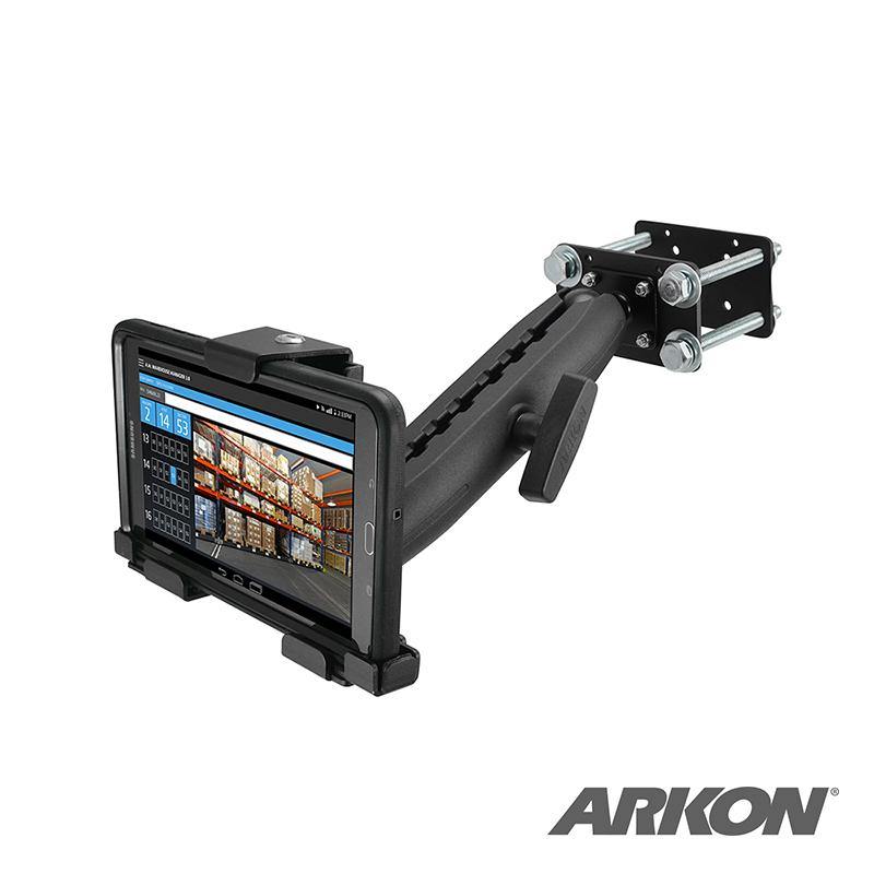 Arkon FLBK3885TAB4 38mm Metal Robust Forklift Pillar Locking Tablet Mount (sku 56004) - BuyBits Ltd UK