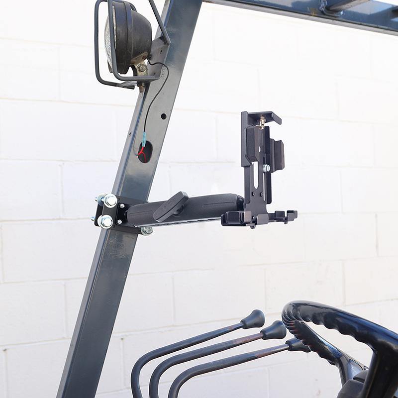Arkon FLBK3885TAB4 38mm Metal Robust Forklift Pillar Locking Tablet Mount (sku 56004) - BuyBits Ltd UK