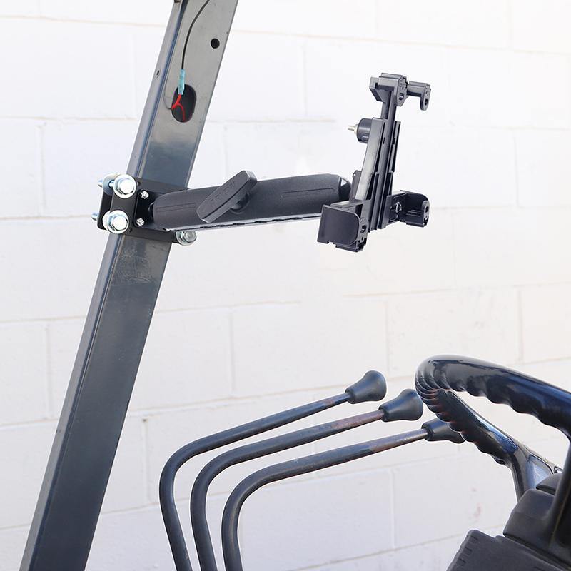 Arkon FLBK3885TAB5 38mm Metal Robust Locking Forklift Pillar Tablet Mount (sku 56005) - BuyBits Ltd UK