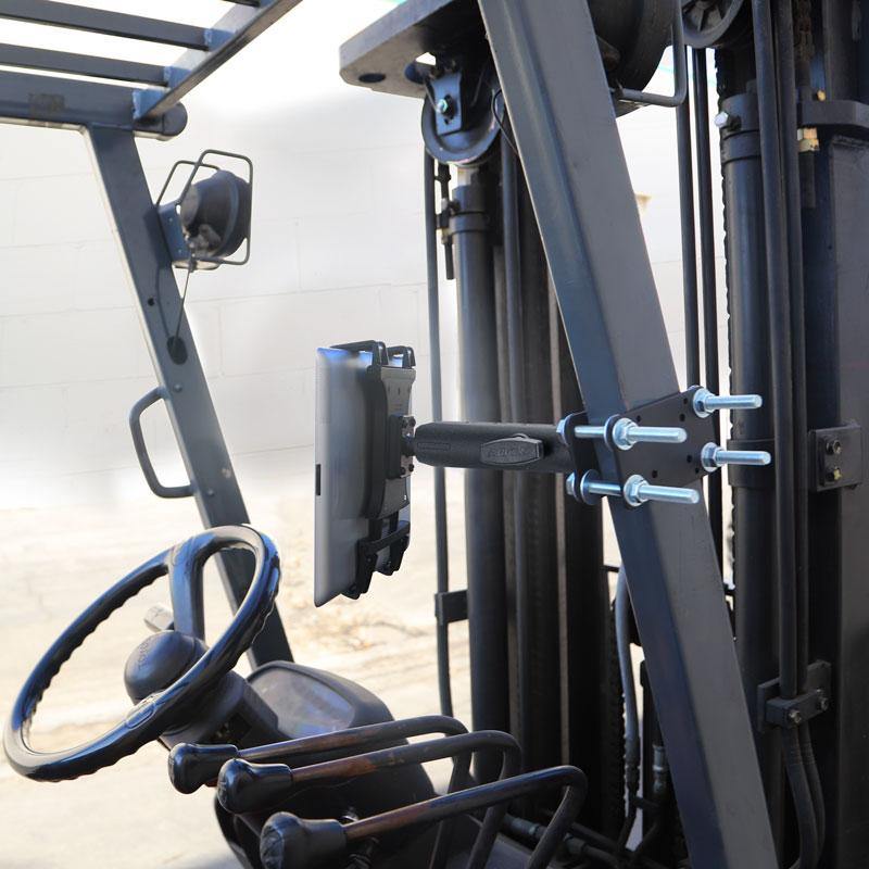 Arkon FLBK256TAB1 25mm Metal Robust Forklift Pillar Tablet Mount (sku 55995) - BuyBits Ltd UK