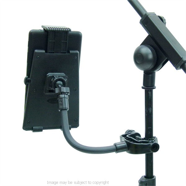 Quick Release 'Robi' Music Microphone Stand Tablet Holder for Samsung Galaxy Tab 4 7.0 (sku 20114)