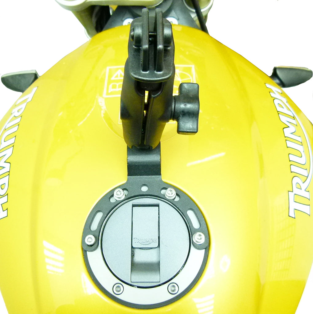 RAM Fuel Tank Camera Mount for Garmin VIRB fits BMW &amp; Kawasaki Motorcycle (sku 35958)
