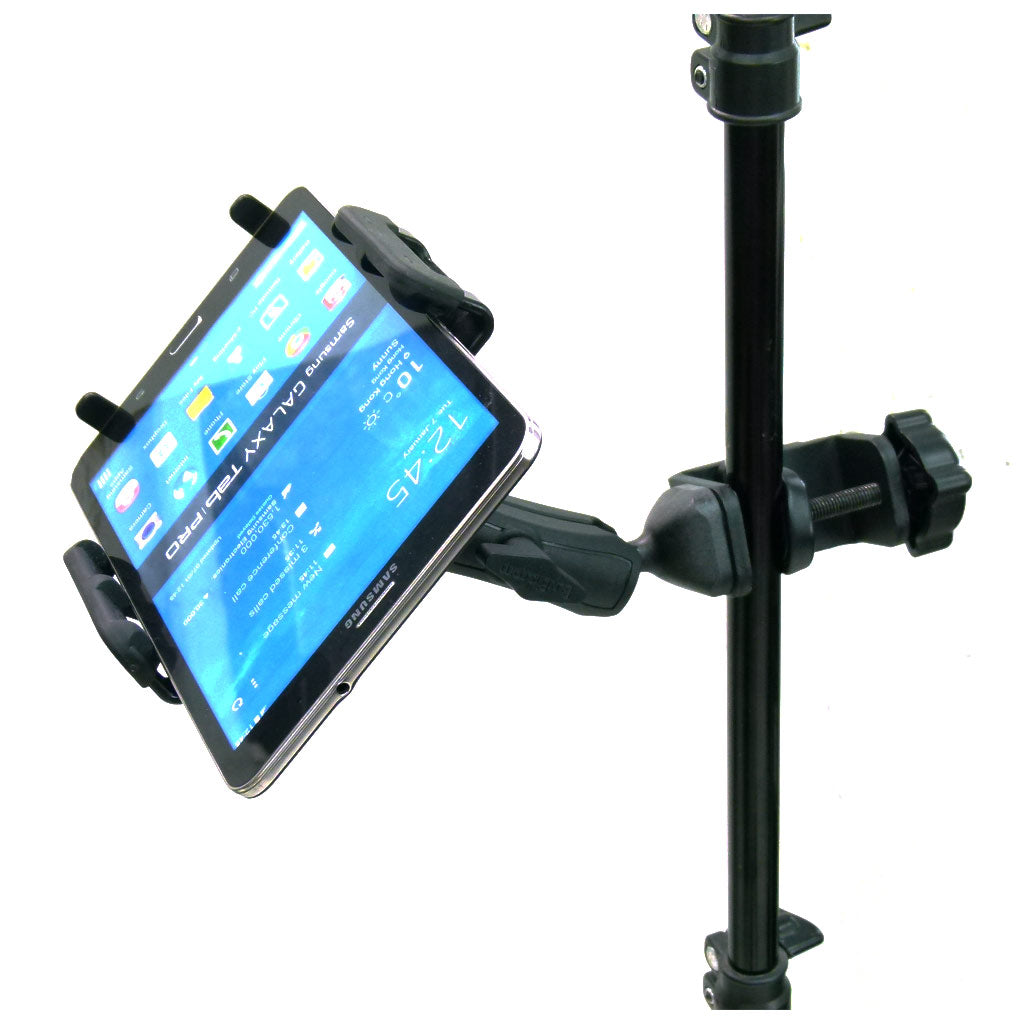 Heavy Duty Adjustable C-Clamp Music Stand - Counter Top Mount for Samsung Galaxy Tab Pro 8.4" (sku 31825)