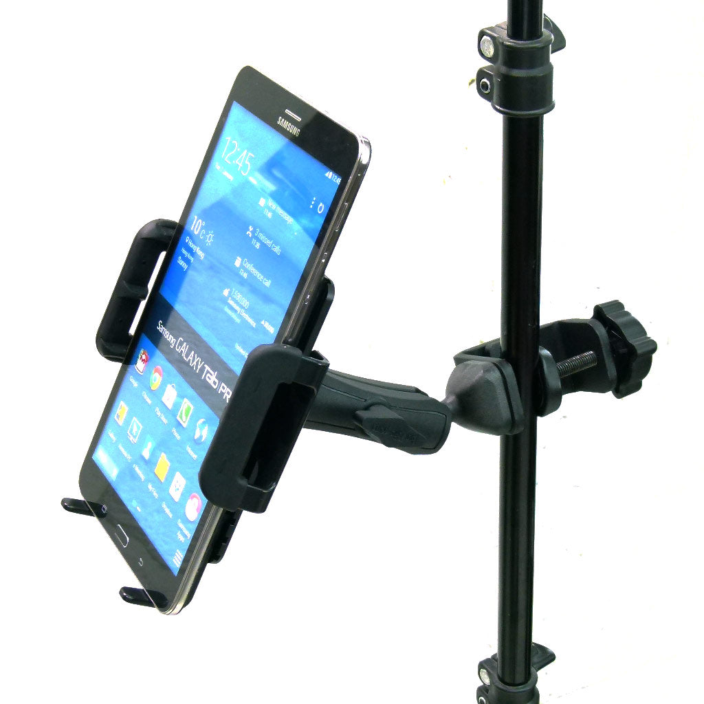 Heavy Duty Adjustable C-Clamp Music Stand - Counter Top Mount for Samsung Galaxy Tab Pro 8.4" (sku 31825)