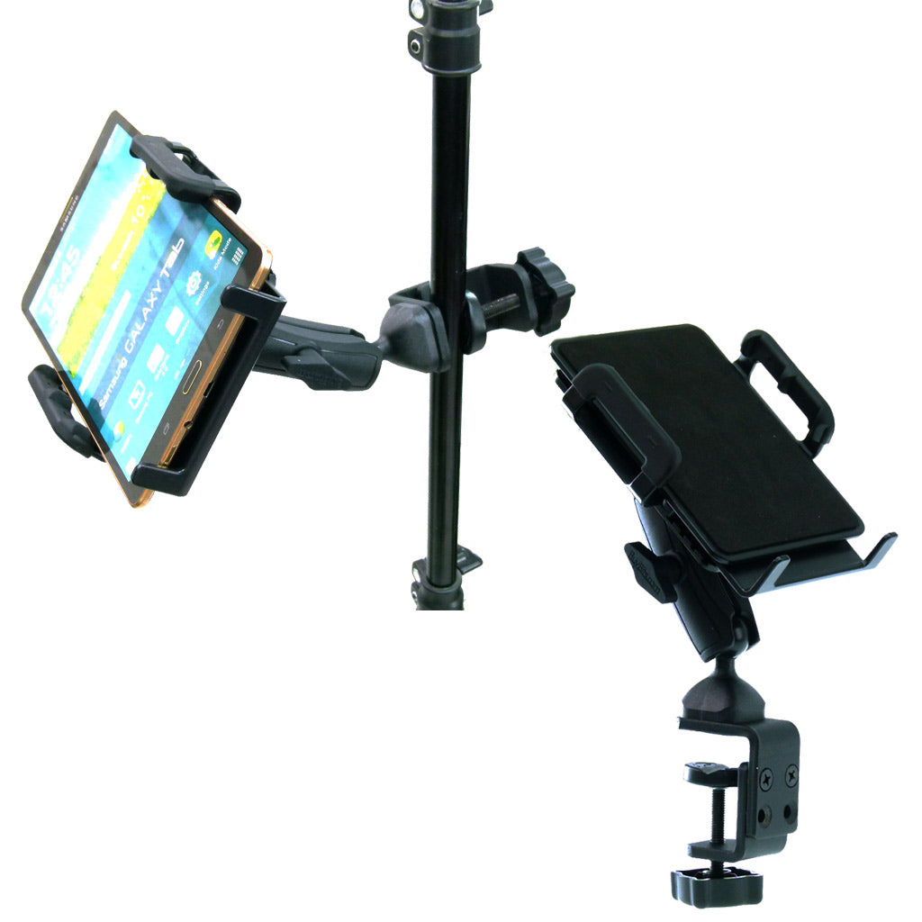 Heavy Duty Adjustable C-Clamp Music Stand - Counter Top Mount for Samsung Galaxy Tab  8.9" (sku 31833)