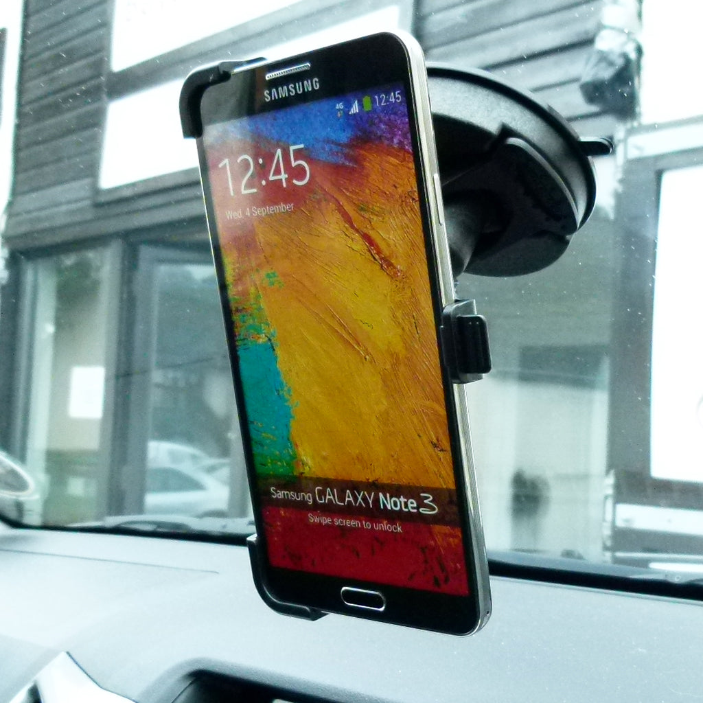 BuyBits Dedicated Car Windscreen Mount for Samsung Galaxy Note 3 (sku 35982)