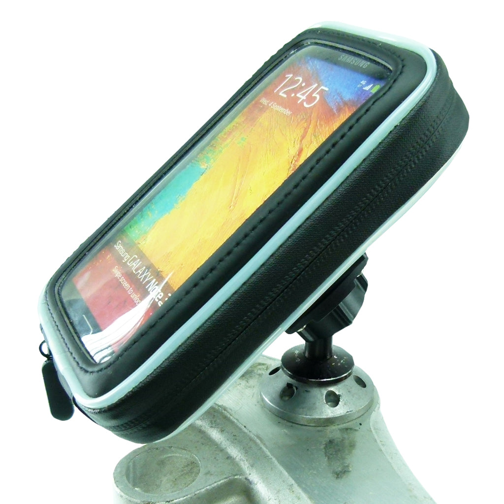 Arkon Waterproof Case &amp; 12mm Motorcycle Stem Mount for Samsung Galaxy Note 3 (sku 36093)