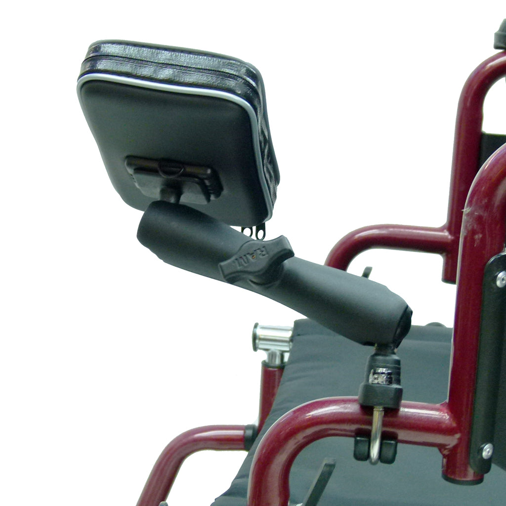 Wheelchair U-Bolt &amp; Double Socket Arm Mount with Weather Resistant Case for Galaxy Note 3 (sku 30608)