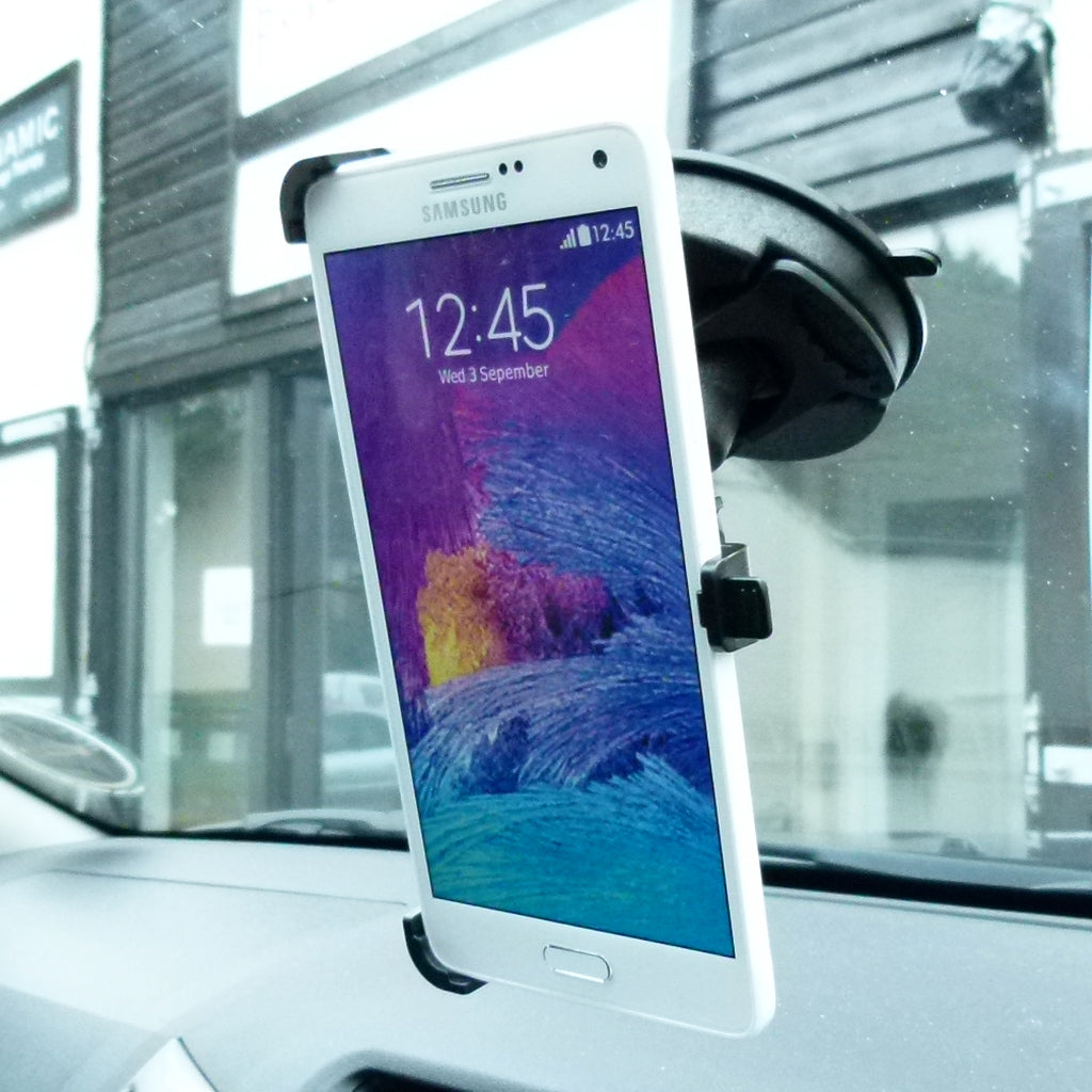 BuyBits Dedicated Car Windscreen Mount for Samsung Galaxy Note 4 (sku 35980)