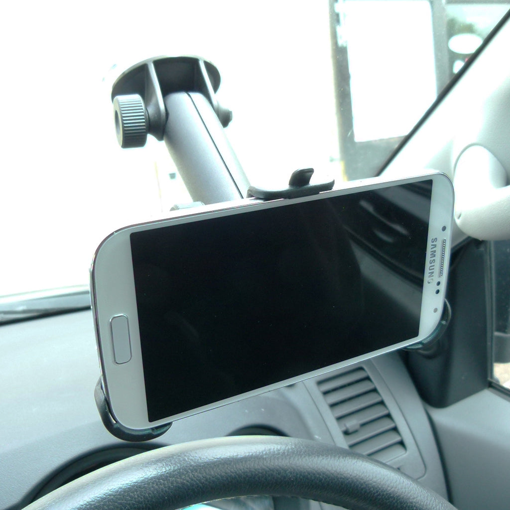 15cm Long Samsung Galaxy S4 Car Window Mount Holder (sku 31649)