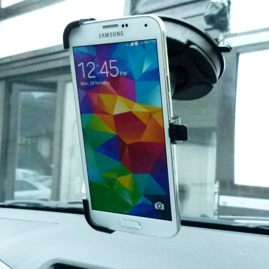 BuyBits Dedicated Car Windscreen Mount for Samsung Galaxy S5 (sku 35983)