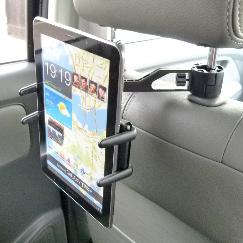 Car Headrest Mount Tablet - Phone Holder fits Samsung Galaxy Tab 2 7" (sku 30457)