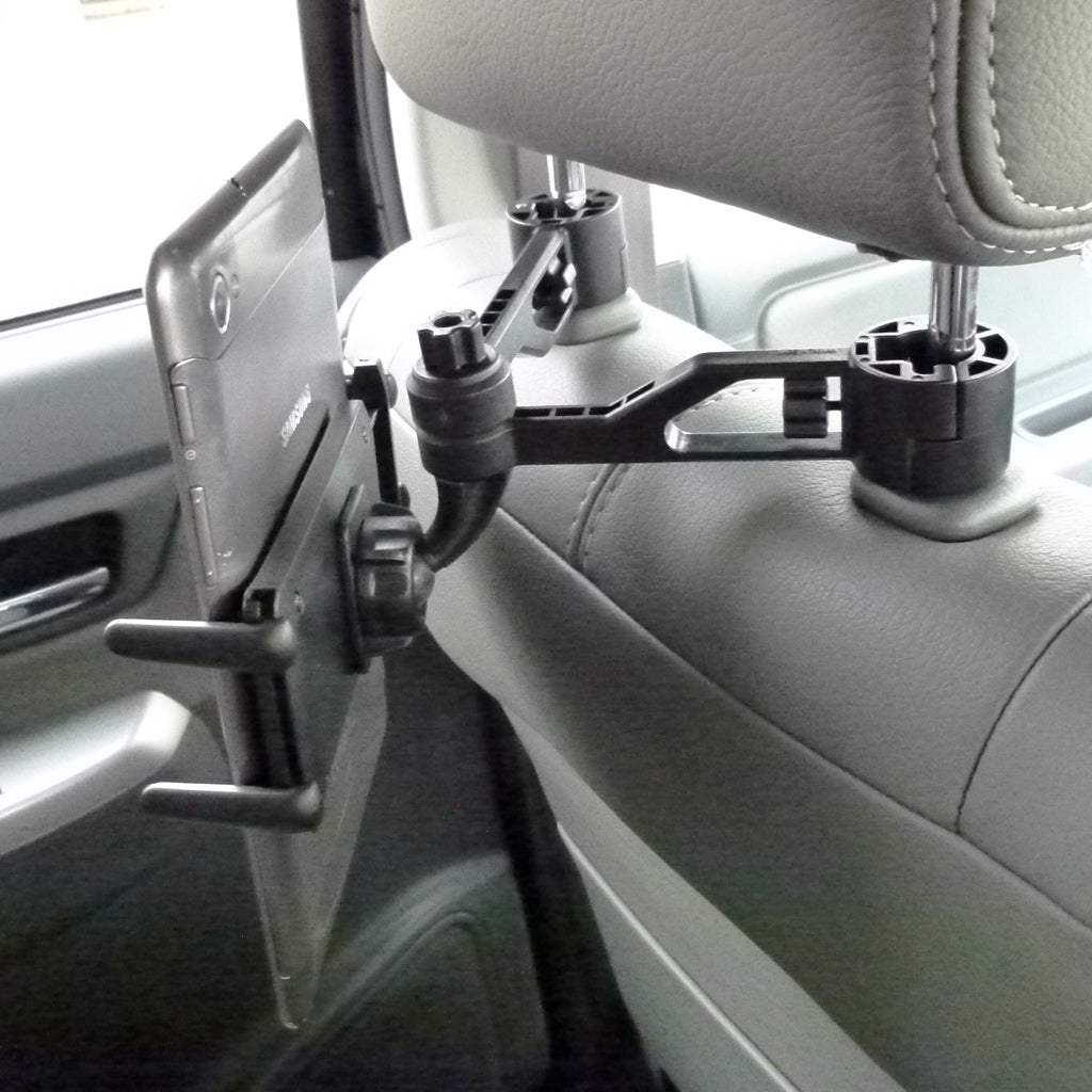 Car Headrest Mount Tablet - Phone Holder fits Samsung Galaxy Tab 2 7" (sku 30457)