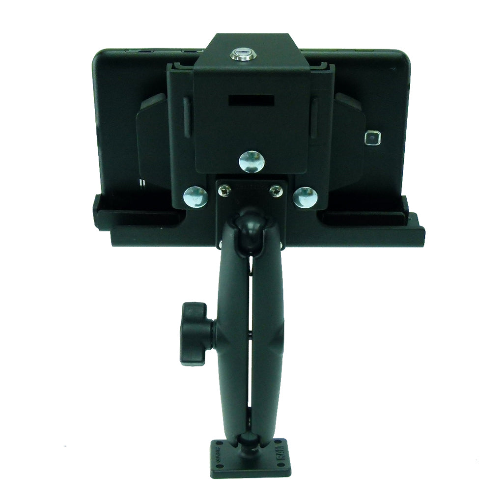 Key Lock Permanent Heavy Duty Adjustable Mount for Samsung Galaxy Tab 4 8" (sku 35816)