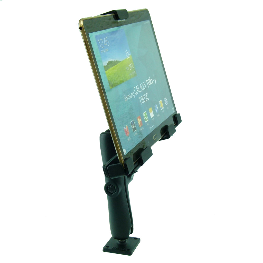 Key Lock Permanent Heavy Duty Adjustable Mount for Samsung Galaxy Tab S (sku 35825)
