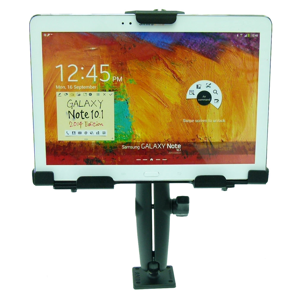 Key Lock Permanent Heavy Duty Adjustable Mount for Samsung Galaxy Note 10.1 (sku 35812)