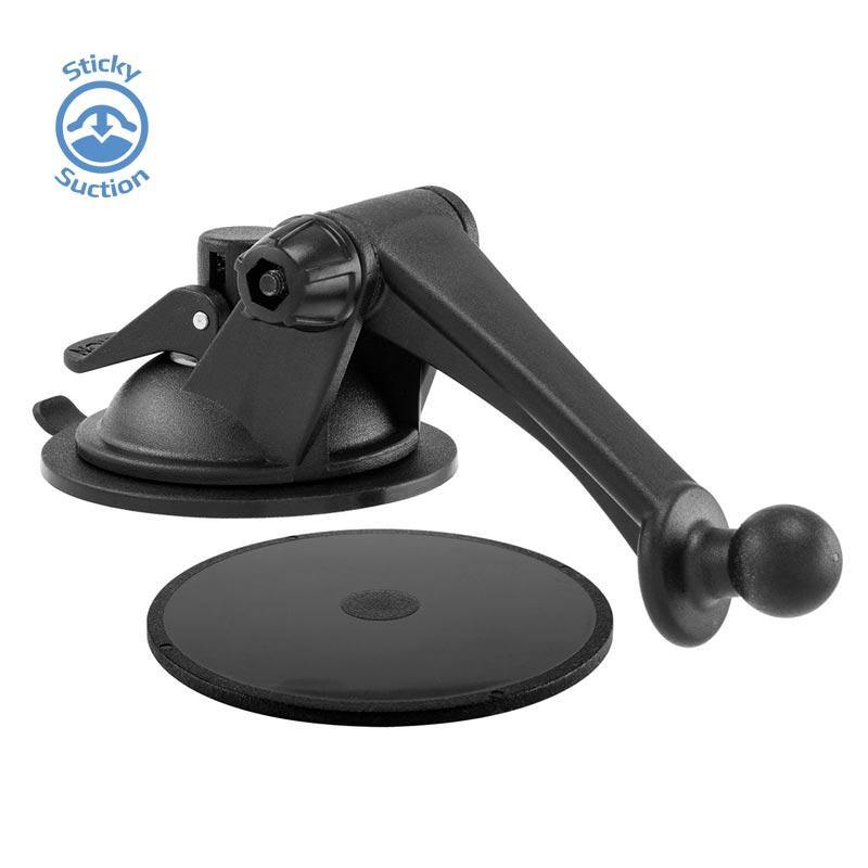 Arkon GN079WD Sticky Suction Windshield or Dash Car Mount with 3" Arm for Garmin nuvi GPS (sku 55985) - BuyBits Ltd UK