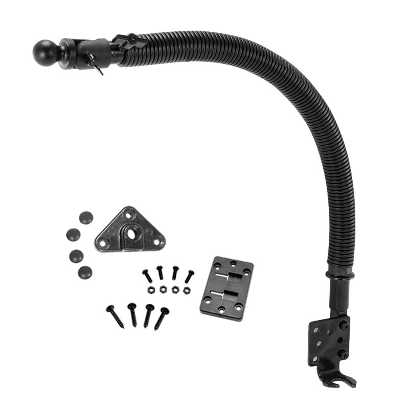 Arkon CM088-G17 Car Seat Rail or Floor Mount with 15" Arm for Garmin nuvi 40, 50, 200, 2013, 24x5, 25x5 Series GPS (sku 41245)