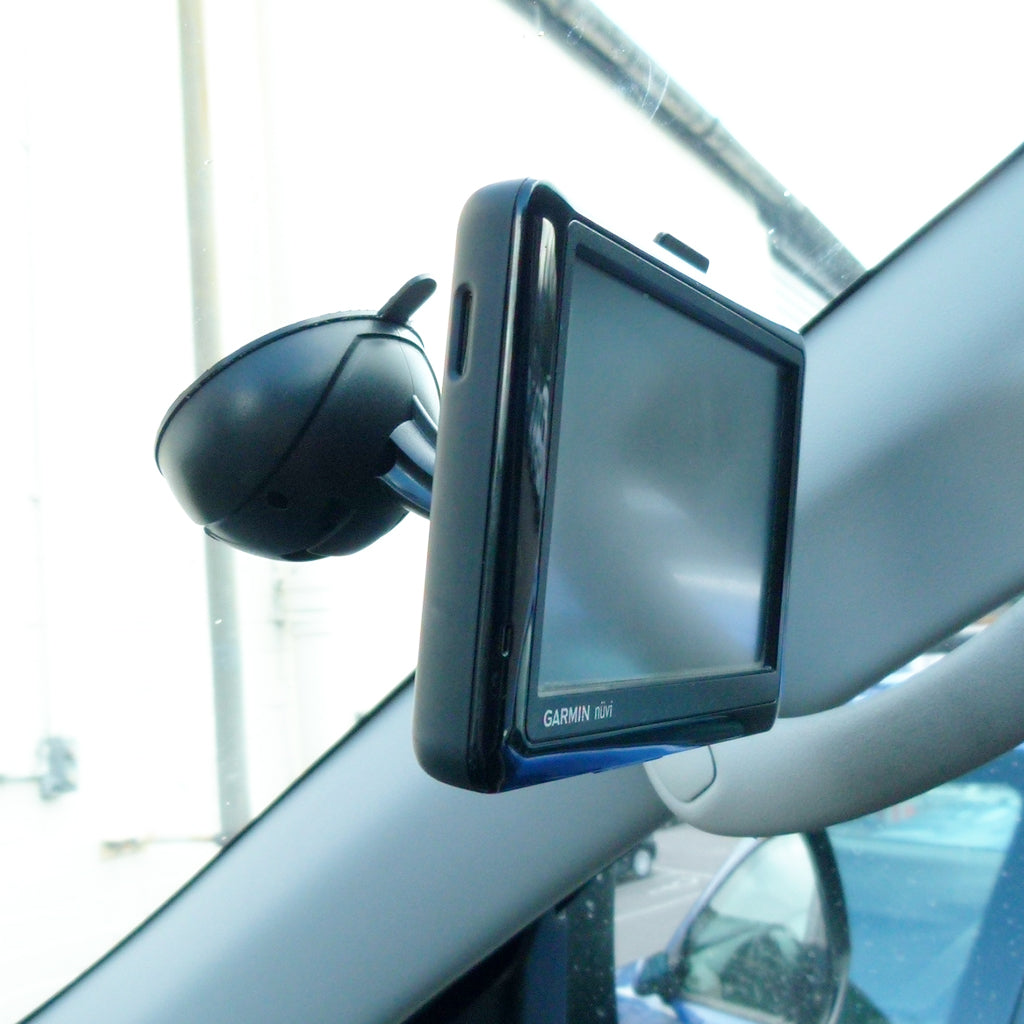 ZS Stick Anywhere Multi Surface Suction Car Dashboard Mount for the Garmin Nuvi 1490TV Europe (SKU 31213)